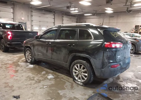 2016 Jeep Cherokee Limited z USA, uszkodzony, nr VIN 1C4PJMDS6GW349895